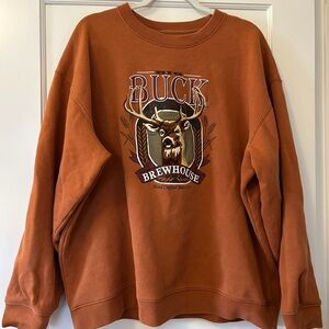 Croft & Barrow Buck Brewhouse Crewneck